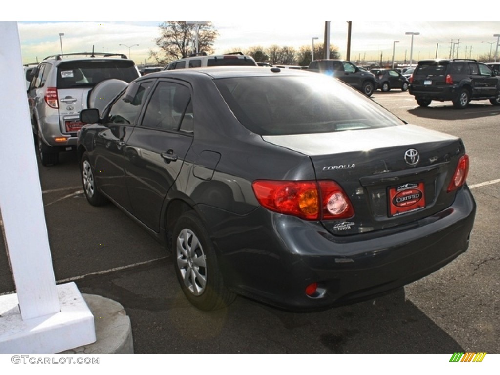 2010 Corolla  - Magnetic Gray Metallic / Ash photo #3