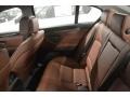 2013 BMW 5 Series Cinnamon Brown Interior Rear Seat Photo