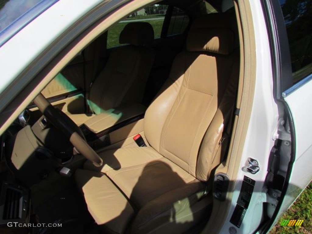2004 7 Series 745Li Sedan - Alpine White / Dark Beige/Beige III photo #8