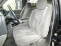 2005 Chevrolet Suburban Gray/Dark Charcoal Interior Front Seat Photo