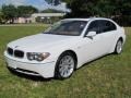 Alpine White 2004 BMW 7 Series 745Li Sedan Exterior