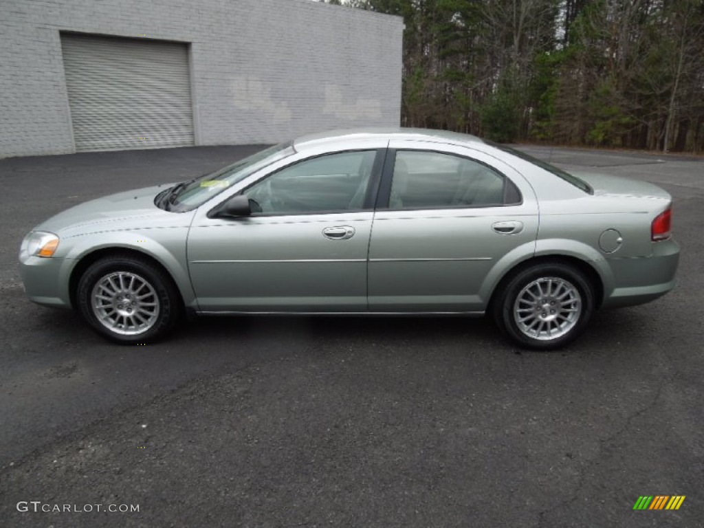 Satin Jade Pearl 2005 Chrysler Sebring Sedan Exterior Photo #76809162