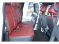 Limited Unique Red Leather Rear Seat Photo for 2013 Ford F150 #76809166