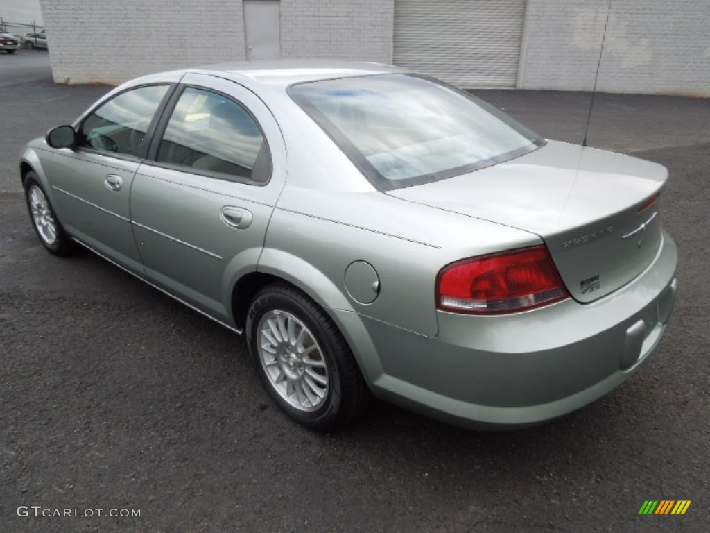 Satin Jade Pearl 2005 Chrysler Sebring Sedan Exterior Photo #76809180