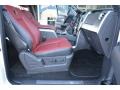 Limited Unique Red Leather Interior Photo for 2013 Ford F150 #76809209