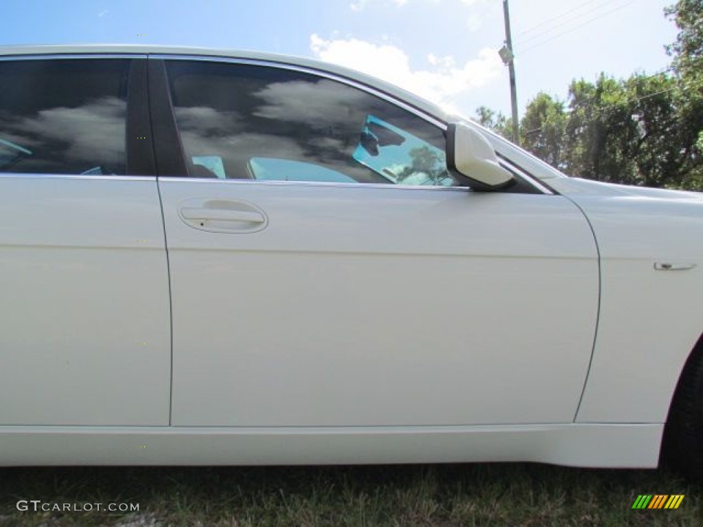 2004 7 Series 745Li Sedan - Alpine White / Dark Beige/Beige III photo #61