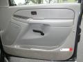 2005 Chevrolet Suburban Gray/Dark Charcoal Interior Door Panel Photo