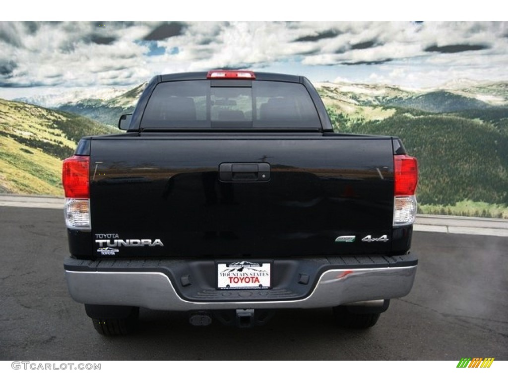 2013 Tundra Double Cab 4x4 - Black / Graphite photo #4