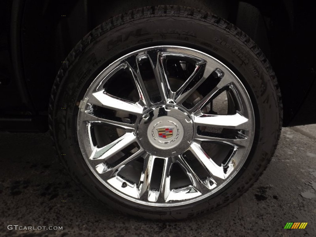 2013 Cadillac Escalade Platinum AWD Wheel Photo #76809850