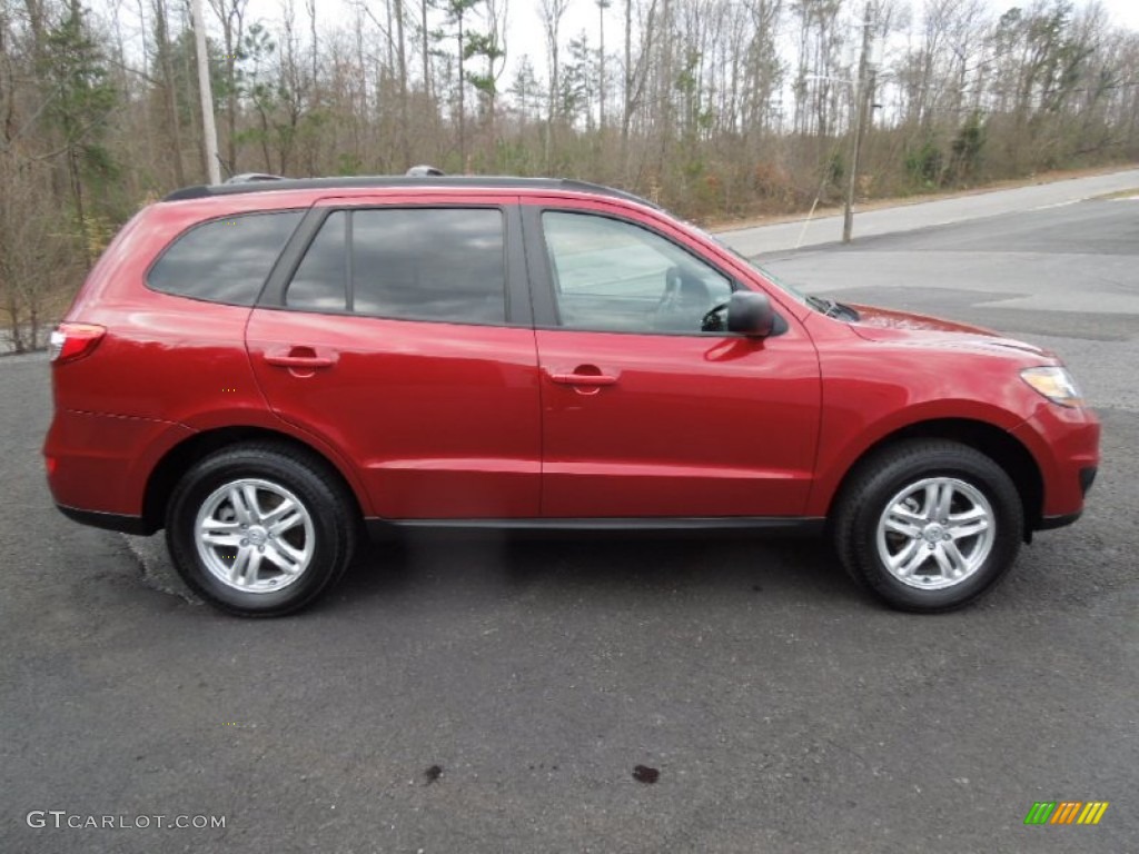 Sonoran Red 2011 Hyundai Santa Fe GLS AWD Exterior Photo #76809891