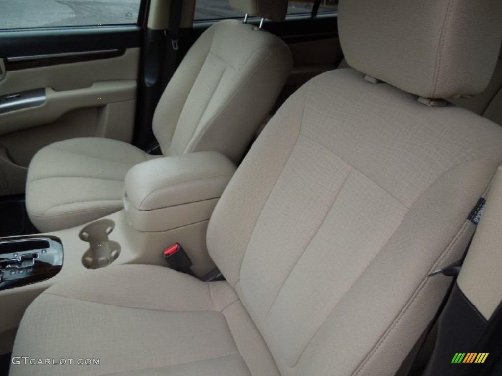 Beige Interior 2011 Hyundai Santa Fe GLS AWD Photo #76809978