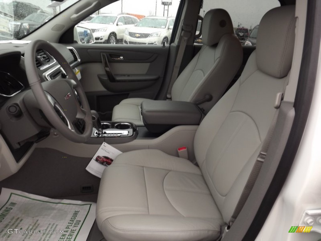 2013 GMC Acadia SLT Front Seat Photo #76810299