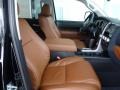 Front Seat of 2013 Tundra Limited CrewMax 4x4