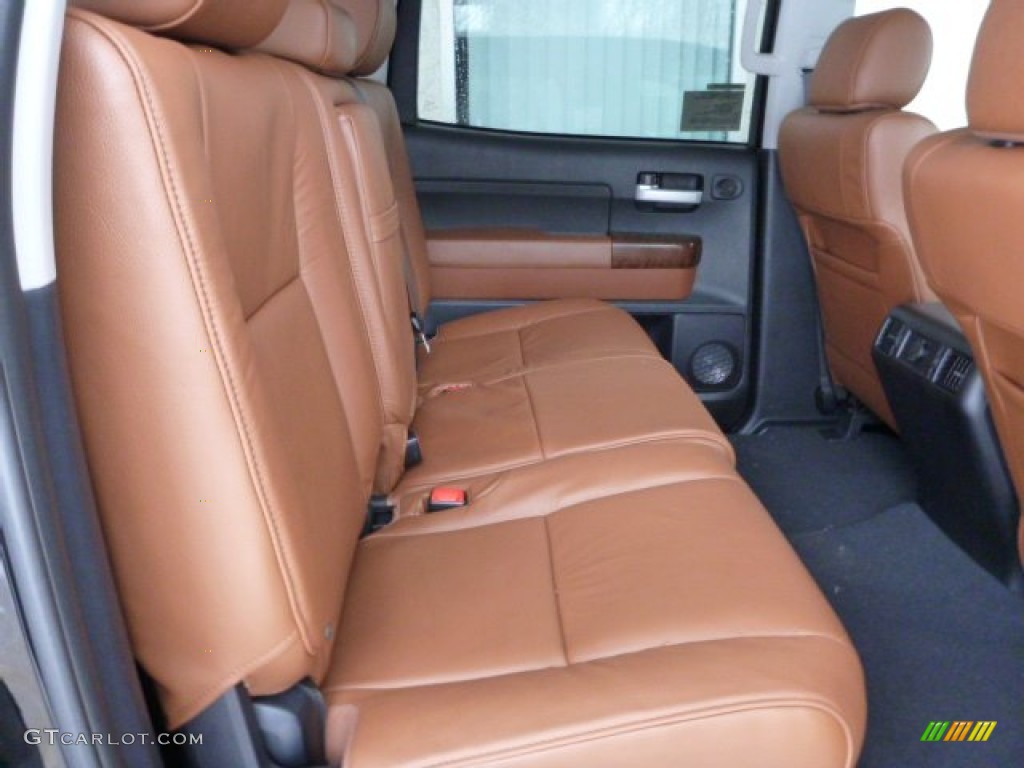2013 Toyota Tundra Limited CrewMax 4x4 Rear Seat Photo #76810593