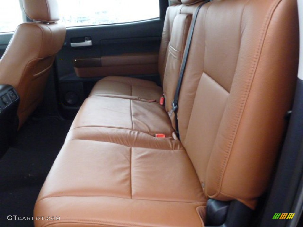 2013 Toyota Tundra Limited CrewMax 4x4 Rear Seat Photo #76810635