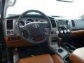 2013 Toyota Tundra Red Rock Interior Dashboard Photo