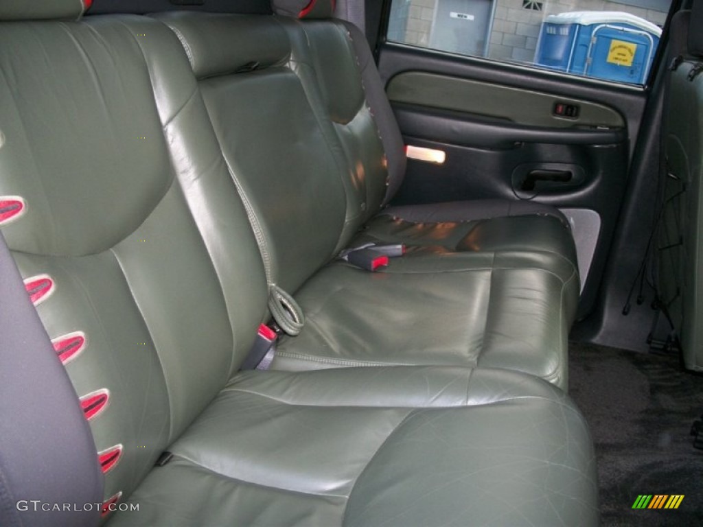 Cedar Green/Graphite Interior 2002 Chevrolet Avalanche The North Face Edition 4x4 Photo #76810789