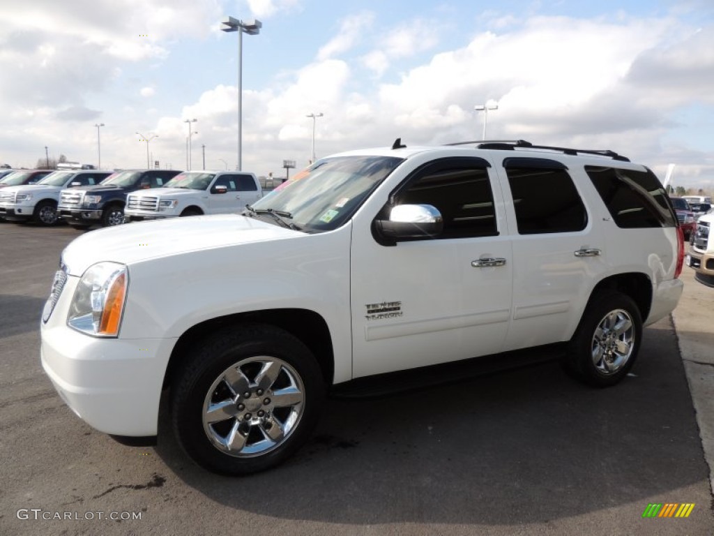 Summit White 2010 GMC Yukon SLT Exterior Photo #76811202