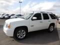 Summit White 2010 GMC Yukon SLT Exterior