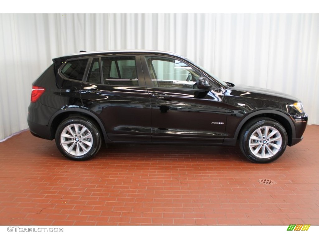 Jet Black 2013 BMW X3 xDrive 28i Exterior Photo #76811229