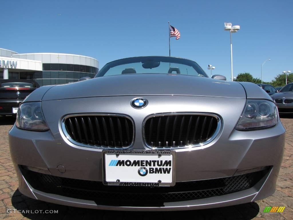 2006 Z4 3.0i Roadster - Silver Grey Metallic / Black photo #8