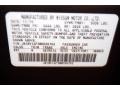  2011 M 37 Sedan Platinum Graphite Color Code K51