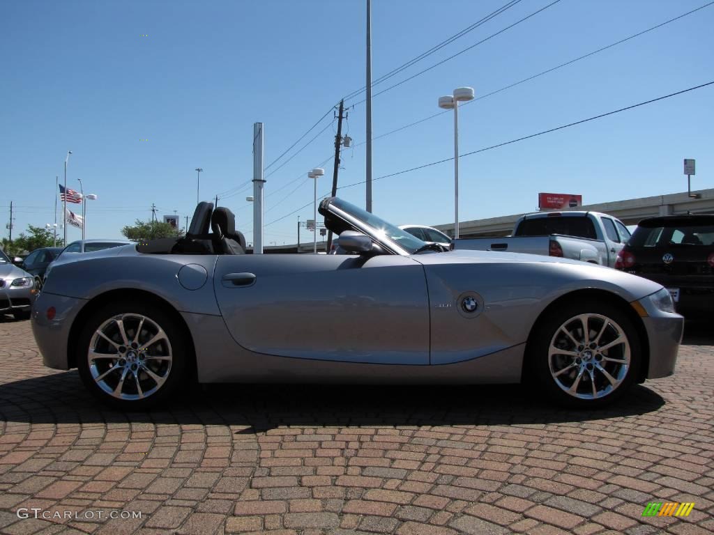 2006 Z4 3.0i Roadster - Silver Grey Metallic / Black photo #9