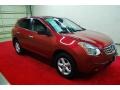 2010 Venom Red Nissan Rogue S 360 Value Package  photo #1