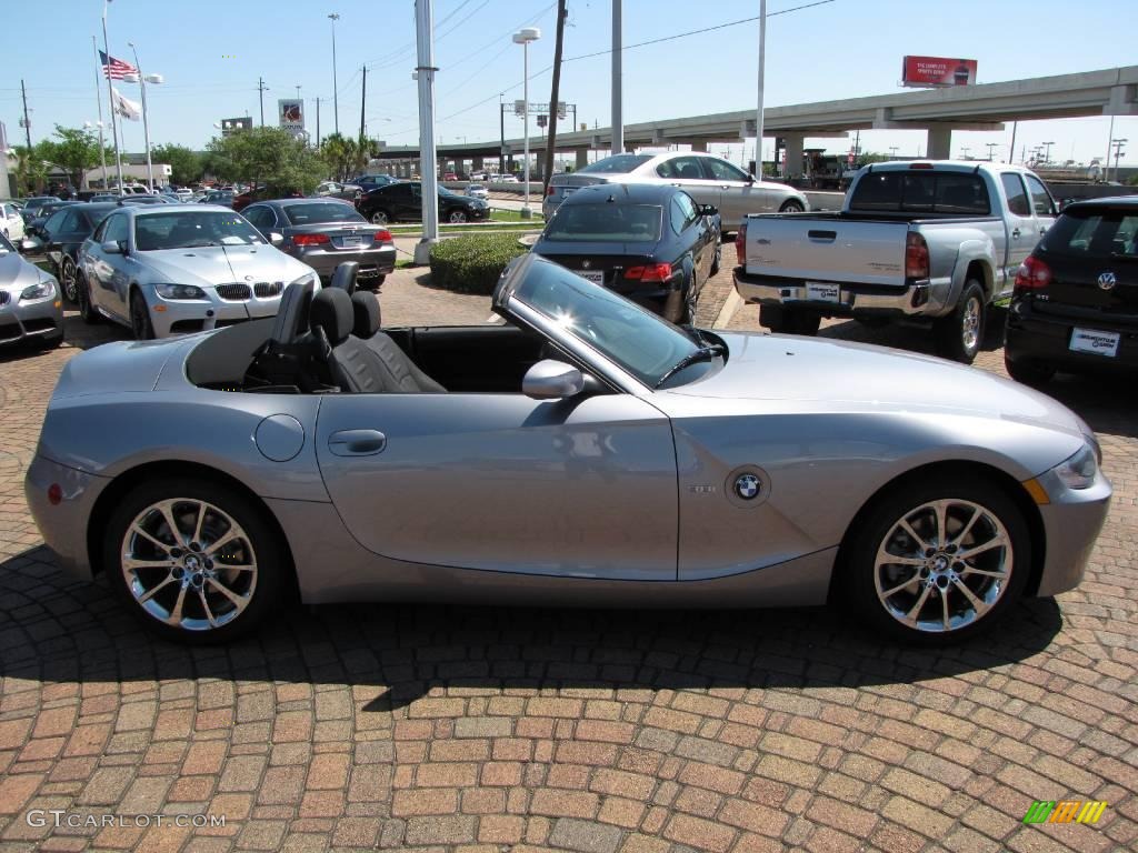 2006 Z4 3.0i Roadster - Silver Grey Metallic / Black photo #14