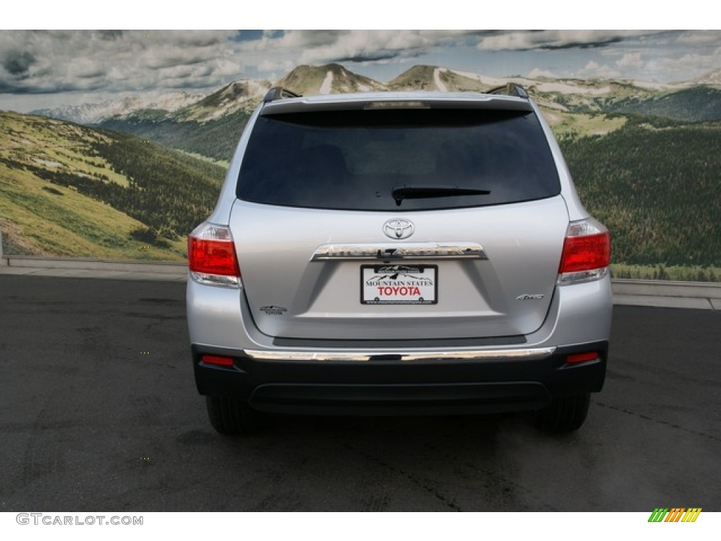 2013 Highlander SE 4WD - Classic Silver Metallic / Ash photo #4