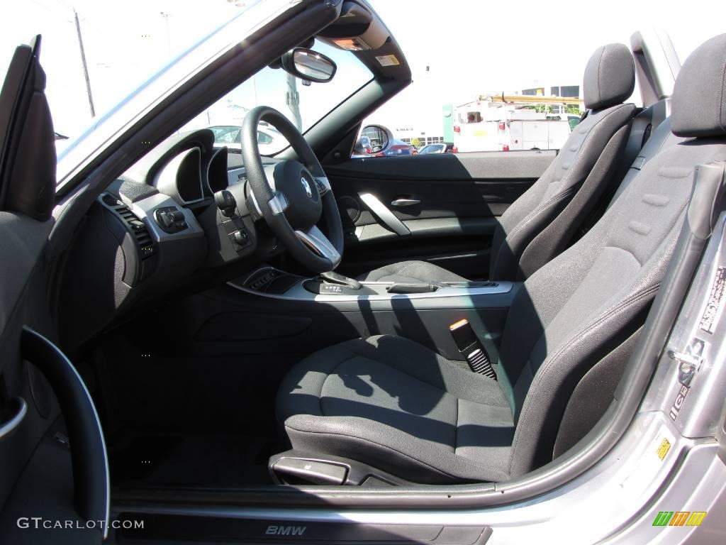 2006 Z4 3.0i Roadster - Silver Grey Metallic / Black photo #17