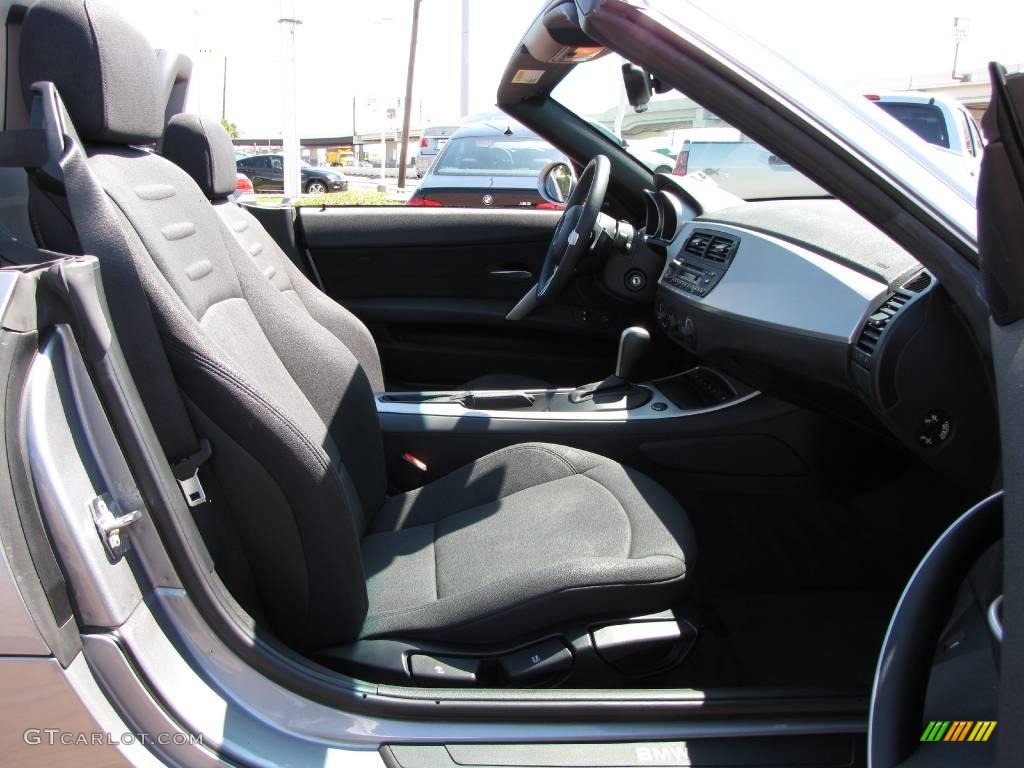 2006 Z4 3.0i Roadster - Silver Grey Metallic / Black photo #18