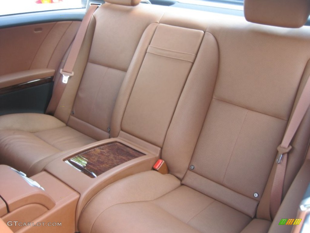 2008 Mercedes-Benz CL 550 Rear Seat Photos