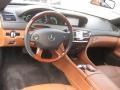 Cognac/Black 2008 Mercedes-Benz CL 550 Interior Color