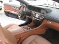 2008 Mercedes-Benz CL Cognac/Black Interior Dashboard Photo