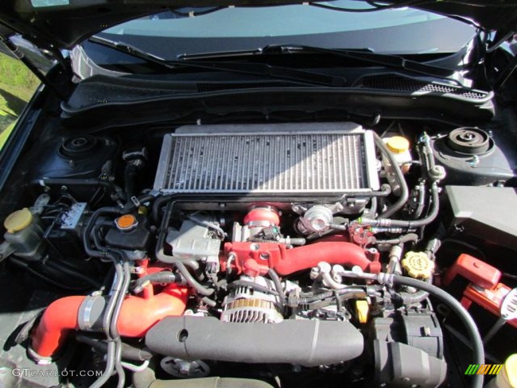 2009 Impreza WRX STi - Dark Gray Metallic / Graphite Gray Alcantara/Carbon Black Leather photo #79