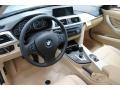 Venetian Beige Prime Interior Photo for 2013 BMW 3 Series #76813593