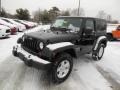 2013 Black Jeep Wrangler Sport S 4x4  photo #2