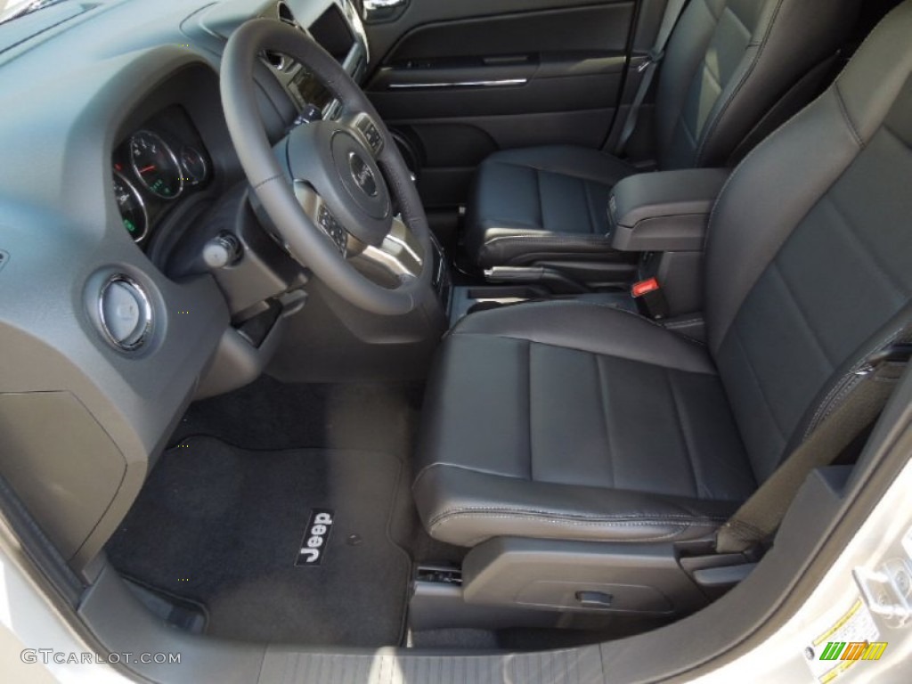 Dark Slate Gray Interior 2013 Jeep Patriot Limited Photo #76813839