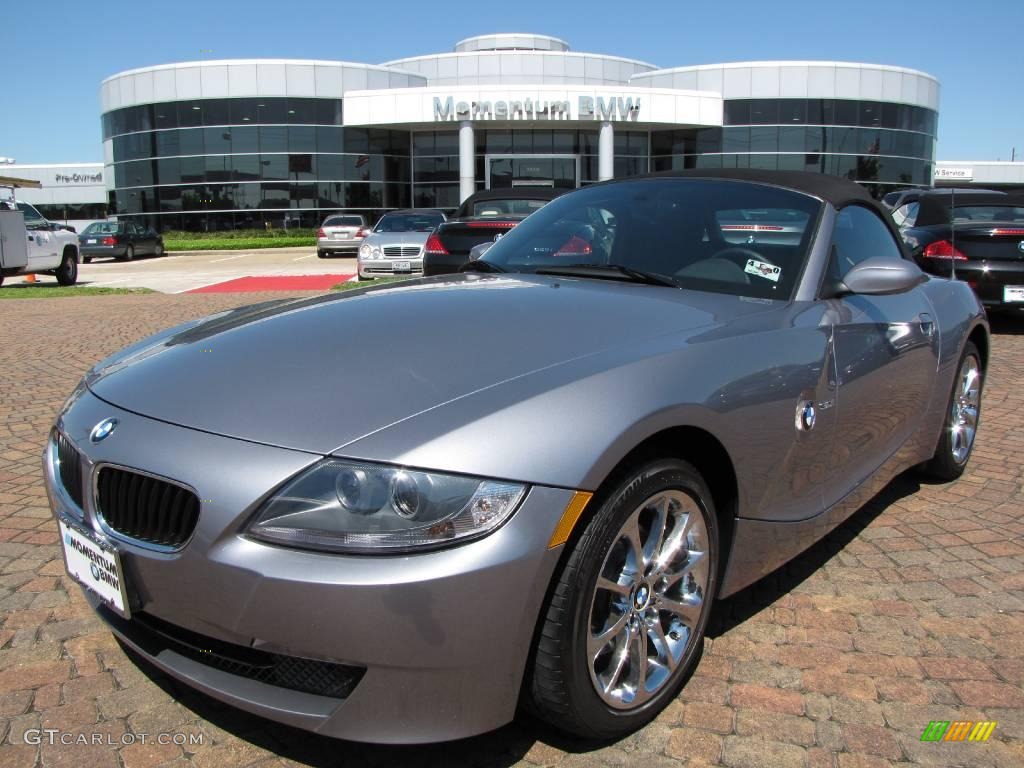 2006 Z4 3.0i Roadster - Silver Grey Metallic / Black photo #32