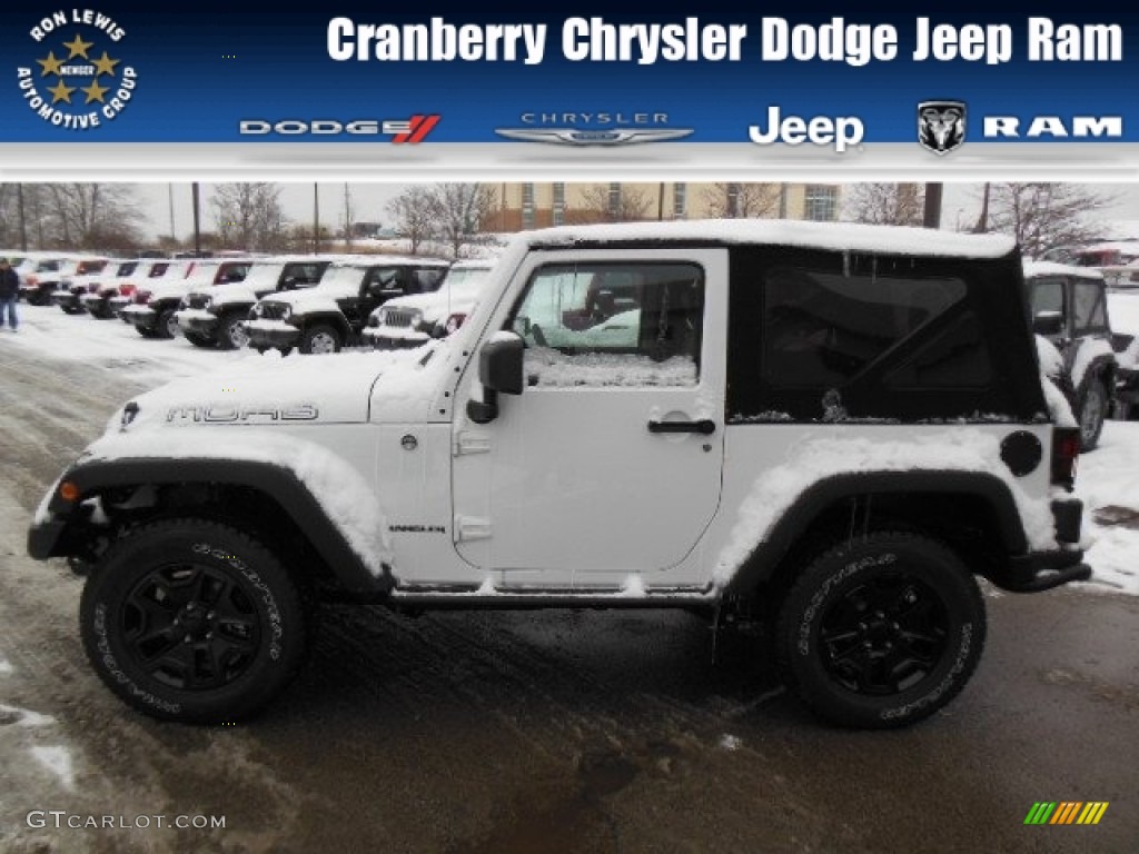 Jeep Wrangler White 4 Door