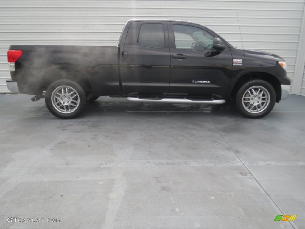2011 Tundra Texas Edition Double Cab - Black / Graphite Gray photo #2