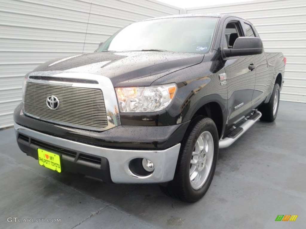 2011 Tundra Texas Edition Double Cab - Black / Graphite Gray photo #6