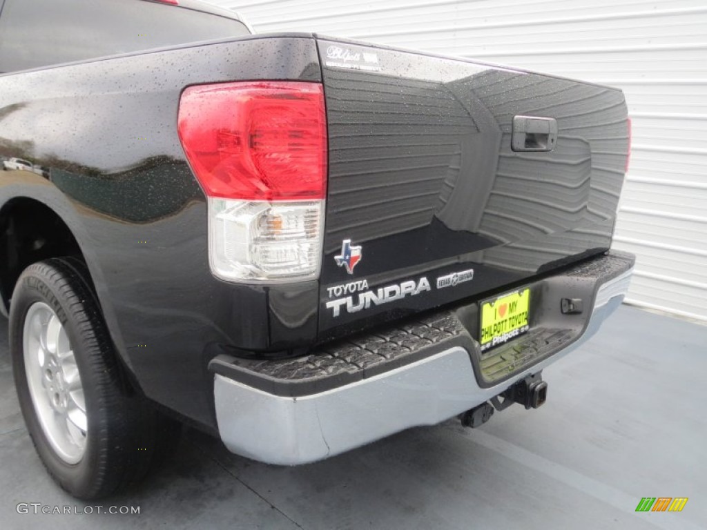 2011 Tundra Texas Edition Double Cab - Black / Graphite Gray photo #19