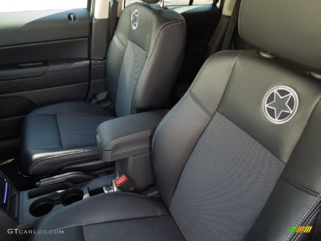 2013 Jeep Patriot Oscar Mike Freedom Edition 4x4 Front Seat Photo #76815195