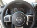 2013 Jeep Patriot Freedom Edition Black/Silver Interior Steering Wheel Photo