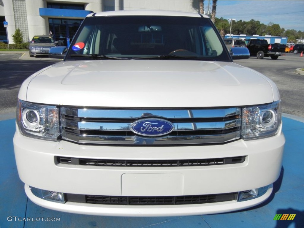 White Platinum Metallic Tri-Coat 2011 Ford Flex Limited Exterior Photo #76815412