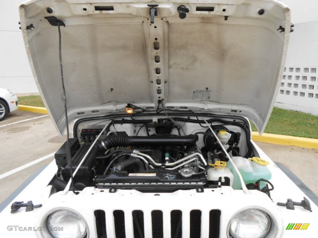 2006 Wrangler X 4x4 - Stone White / Dark Slate Gray photo #9