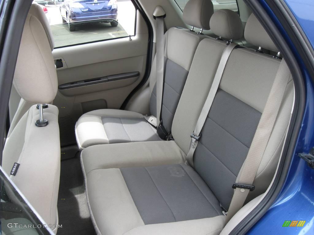 2008 Escape XLT V6 4WD - Vista Blue Metallic / Stone photo #7