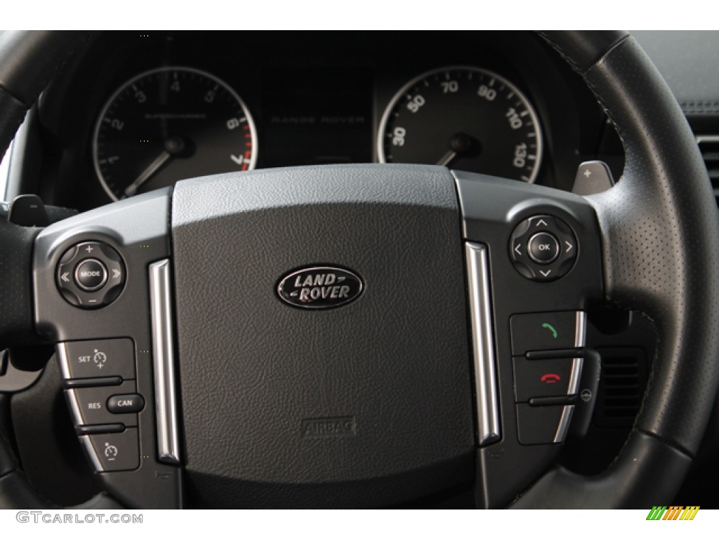 2011 Range Rover Sport Supercharged - Stornoway Grey Metallic / Ebony/Ebony photo #8